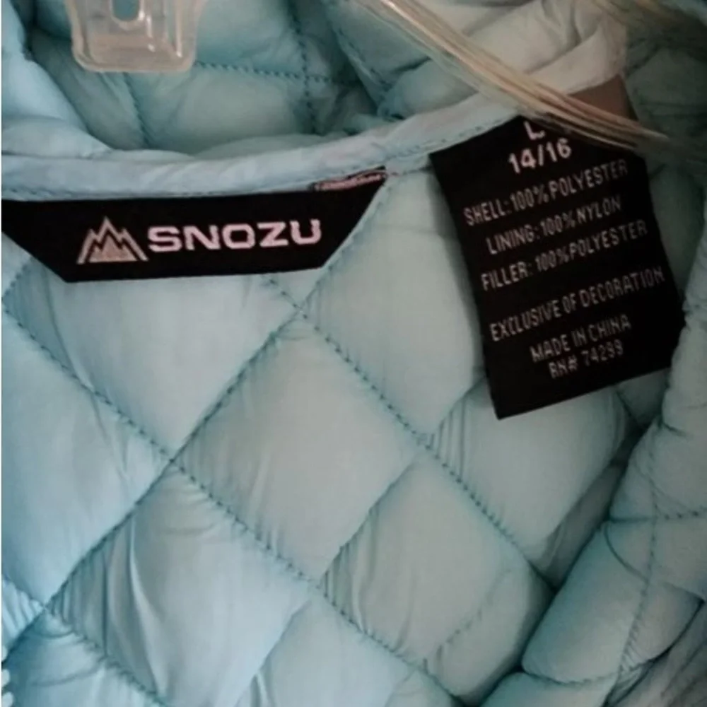 SNOZU - Girls Hooded putter Jacket - Girls size L14/16